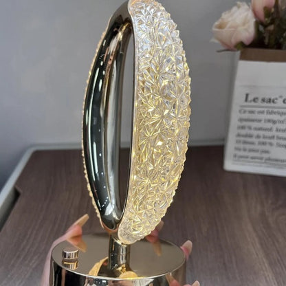 Heaven Gate Rechargeable 3 LED Crystal Table Lamp