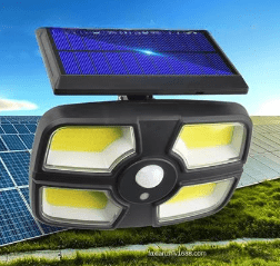 30W Solar Powered Split Wall Lamp With Remote Control