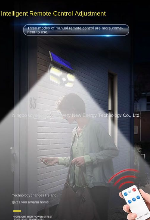 30W Solar Powered Split Wall Lamp With Remote Control