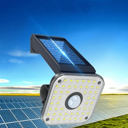 Solar Powered Induction Wall Light