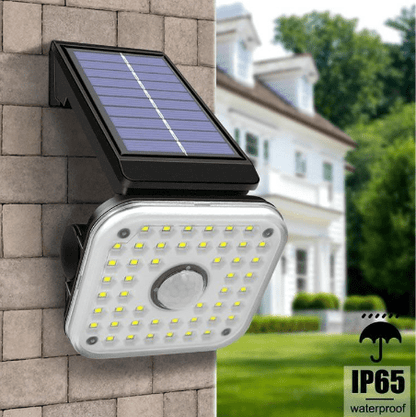 Solar Powered Induction Wall Light
