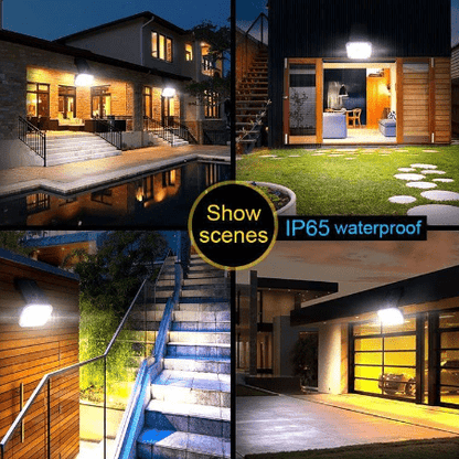 Solar Powered Induction Wall Light