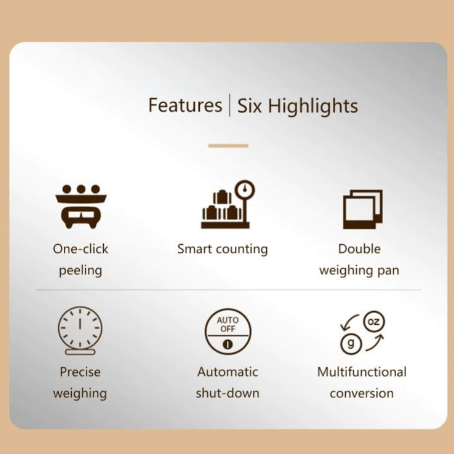 Double Pan Kitchen Scale