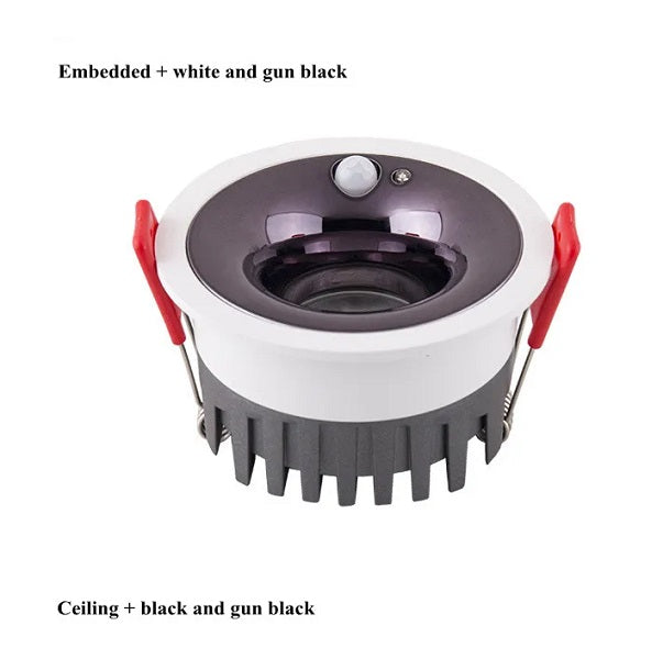 12W LED Recessed Downlight with Adjustable Spotlight Lens