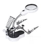 LED Light Helping Hands Magnifier