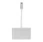 USB 3.1 USB-C Type C to VGA Digital AV USB OTG Charger Adapter - Silver