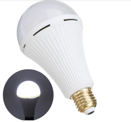 15W White Rechargeable Light Bulb