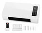 Wall-Mounted Electric Fan Heater with Digital Temperature Display