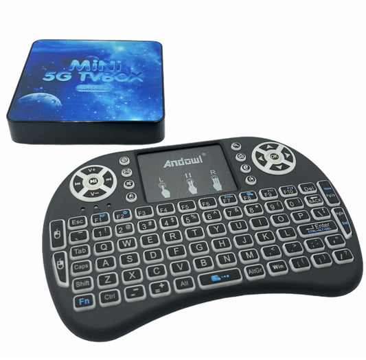 Andowl Q5G Mini 6K UHD Android TV Box - Smart Media Streaming Device