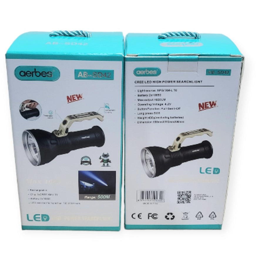 Light duty LED High Power Searchlight