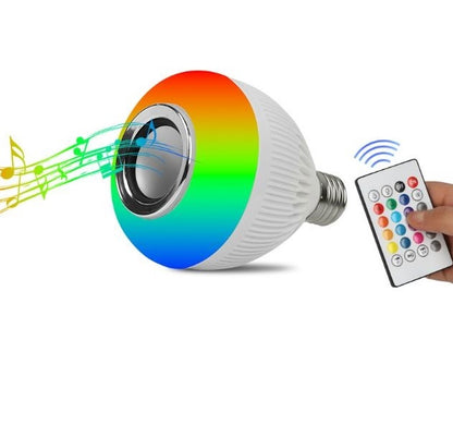 12W LED RGB Music Bulb With Remote Control
