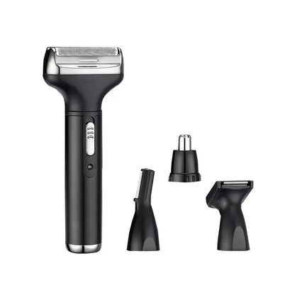Rechargeable 4-In-1 Men’s Shaving Grooming Kit