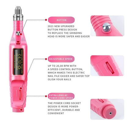 Manicure Gel Grinder Machine