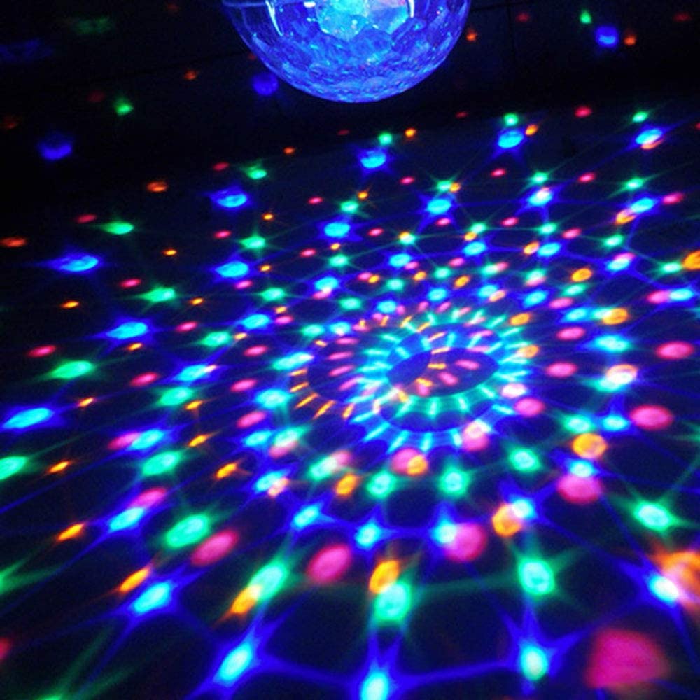LED Color Auto Rotating Lamp