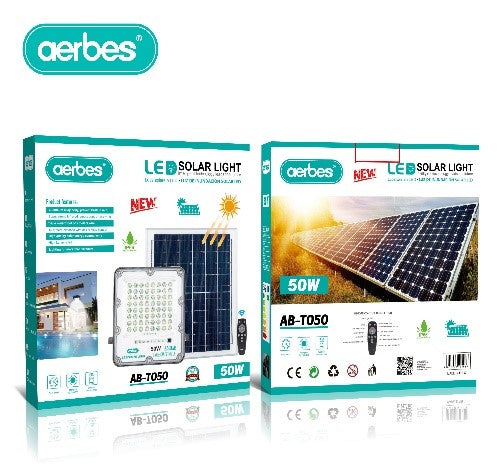50W Solar Powered LED Floodlight