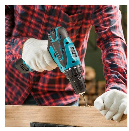 12V Cordless Lithium Battery Electric Drill Set