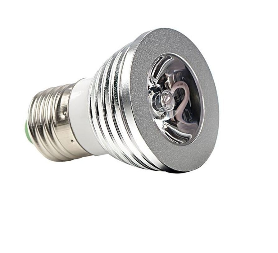 5W RGB LED E27 Bulb Light With Remote Control