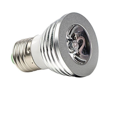 5W RGB LED E27 Bulb Light With Remote Control