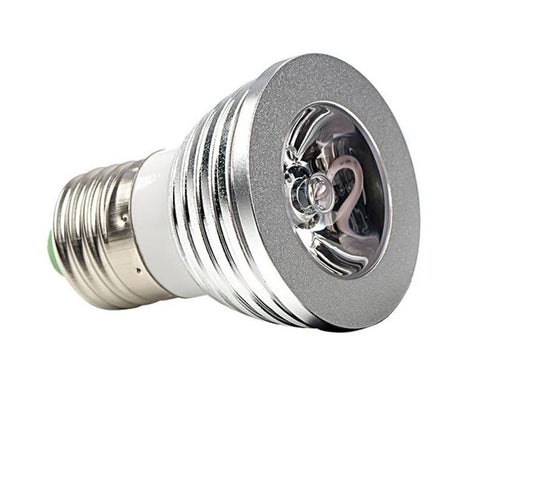 5W RGB LED E27 Bulb Light With Remote Control