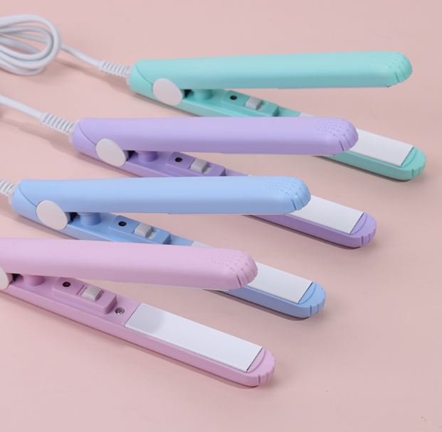 Cute Mini Hair Curler And Straightener
