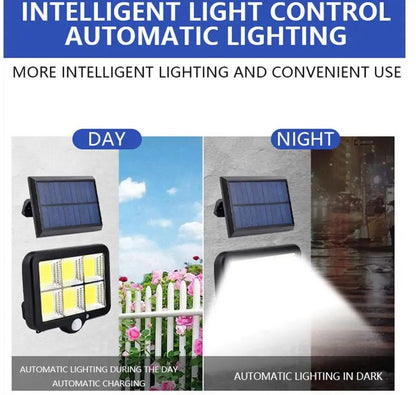 Solar Powered COB Light with Remote