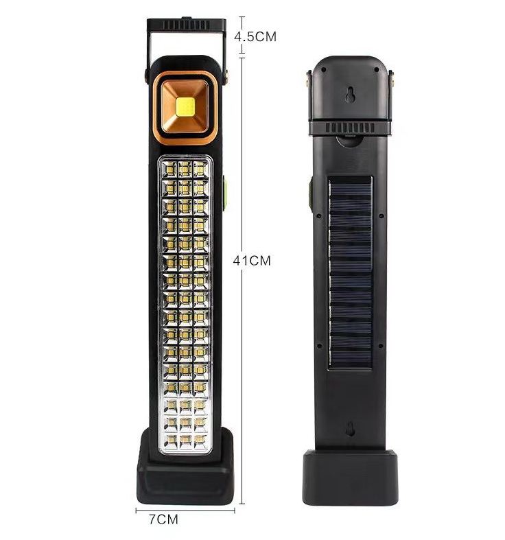 5 Modes 48 LED Solar Powered Emergency Light With Base