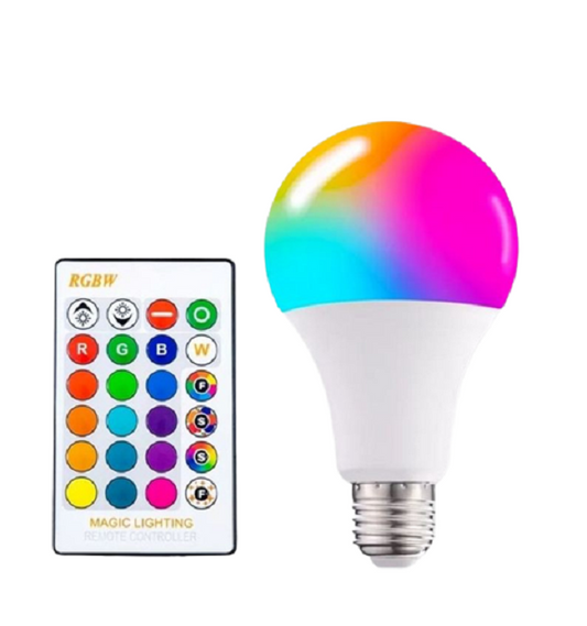 10W LED Bulb With Remote Control