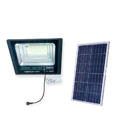 200W LED Solar Powered Floodlight With Remote Control