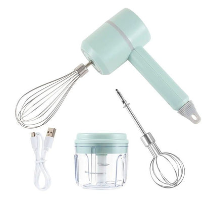 3-in-1 USB Rechargeable Electric Whip