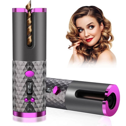 Rechargeable Professional Automatic Hair Curling Iron