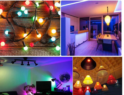3W RGB LED Bulb With Remote Control