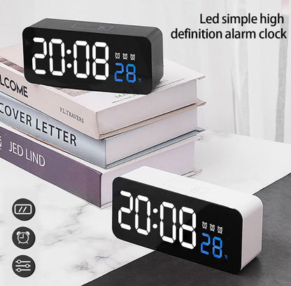 Rechargeable 1200mah Digital Alarm Clock