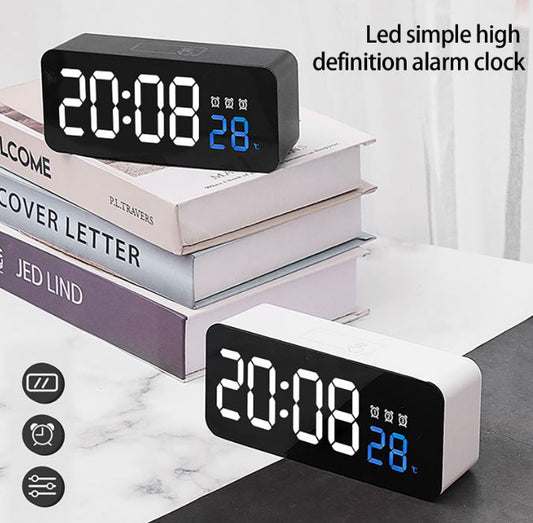 Rechargeable 1200mah Digital Alarm Clock