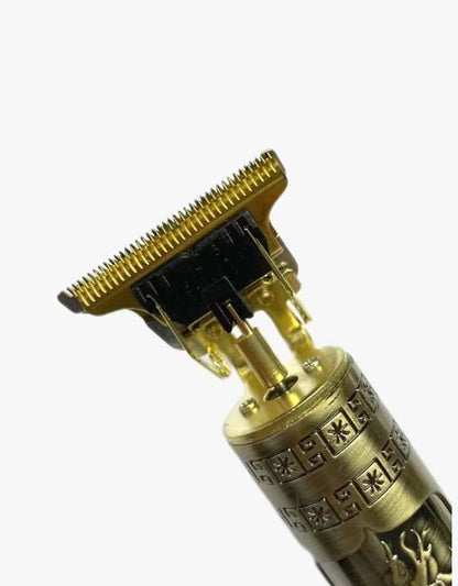 Gold Ceramic Dragon Electric Hair Clipper