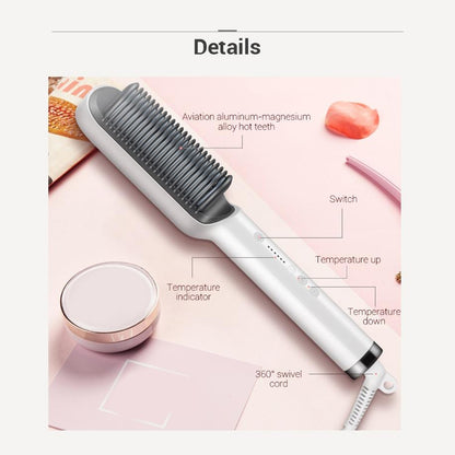45W Electric Hair Straightener Comb Brush