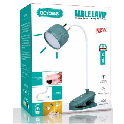 Rechargeable Clamp Table Lamp