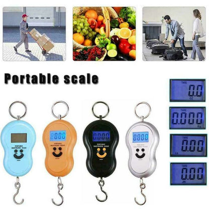 Portable Digital Scale Used For Food, Fishing And Luggage