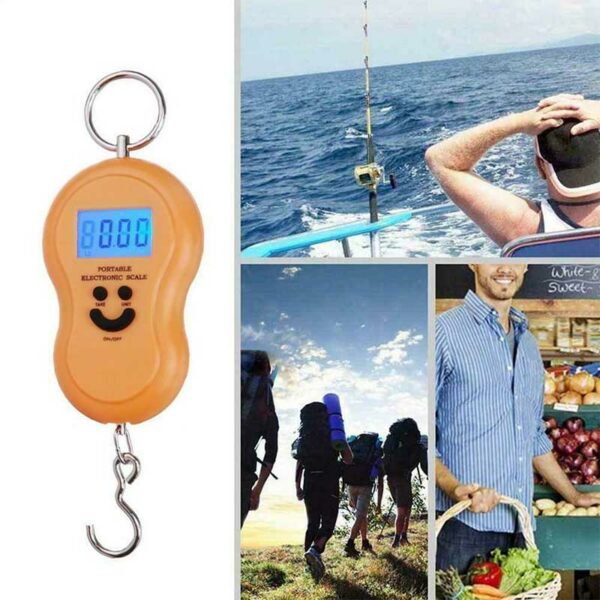 Portable Digital Scale Used For Food, Fishing And Luggage