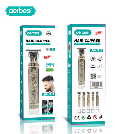 Big Dragon Pattern Electric Hair Clipper
