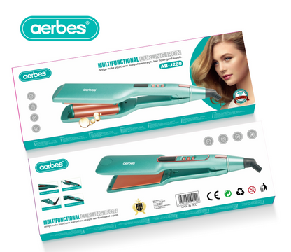 Multi-functional Large Plate Hair Curler Iron