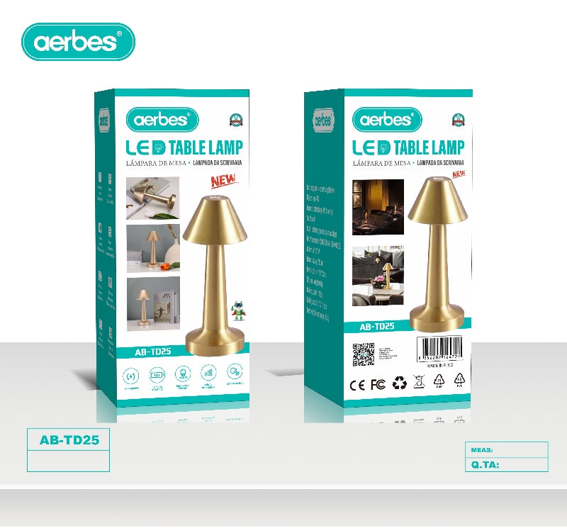 Rechargeable White LED Table Lamp