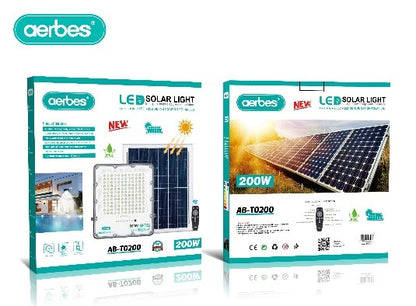 200W Solar Powered LED Floodlight
