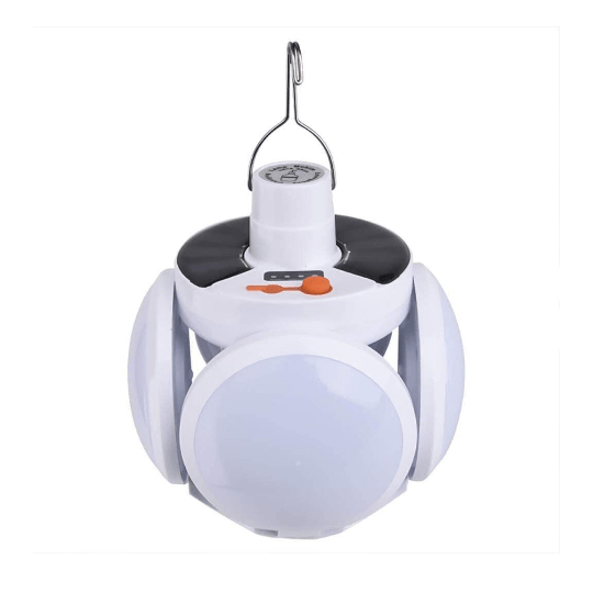 Waterproof LED Solar Powered Emergency Charging Lamp With Hanging Hook