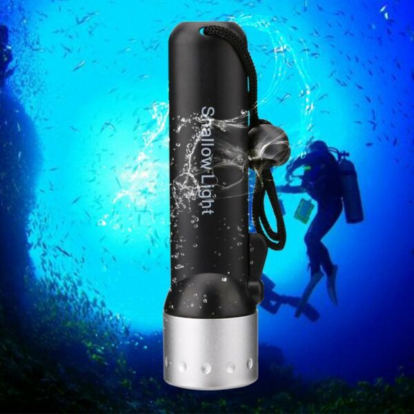 3W Professional Led Diving Flashlight Torch Waterproof Torch