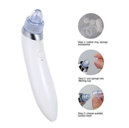 Rechargeable Blackhead Aspirator Facial Cleaning