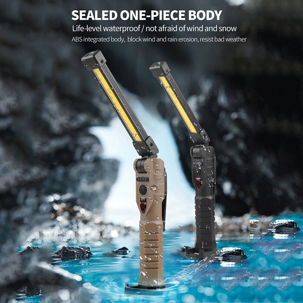 Rechargeable Portable COB Foldable Work Light