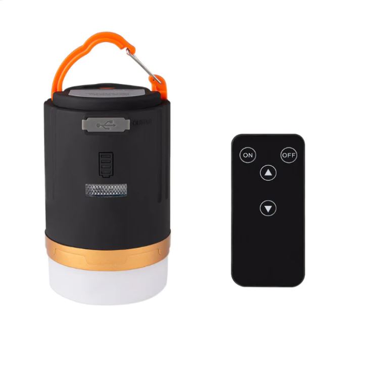Rechargeable Magnetic Camping Light With Remote Control