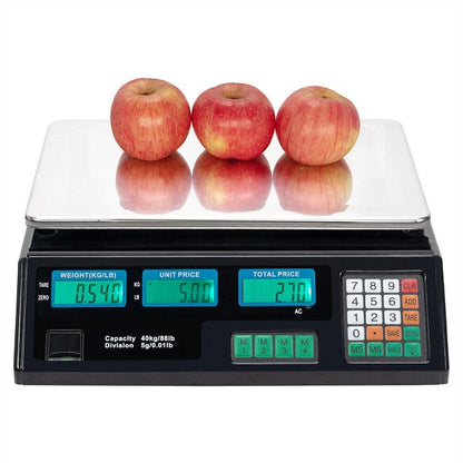 40KG Digital Stainless Steel Electronic Scale
