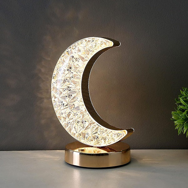 Cresent Moon Shaped 3 Mode LED Rechargeable Light