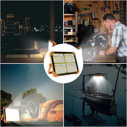 300W Multifunctional Rechargeable Solar Powered Work Light